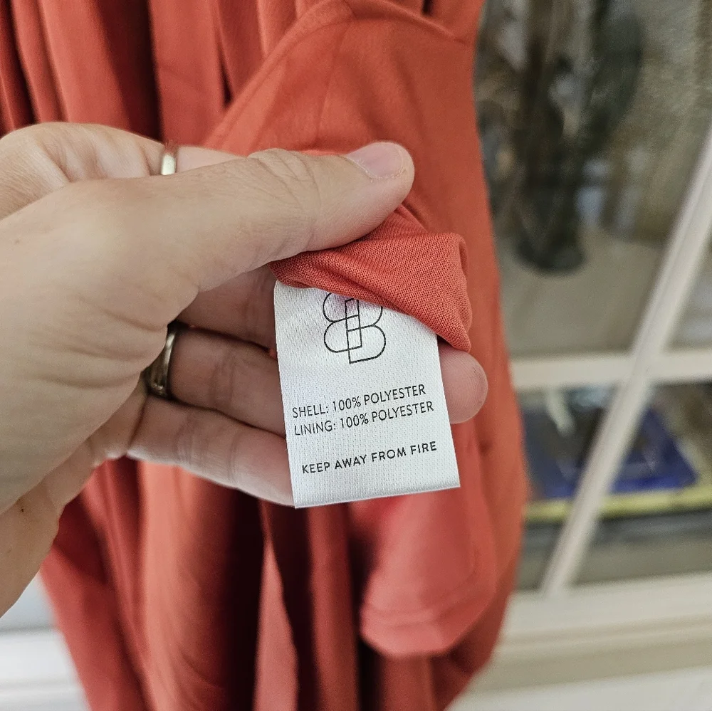 NWT Baltic Born Sicily Satin Rust Maxi Dress - Picture 12 of 13